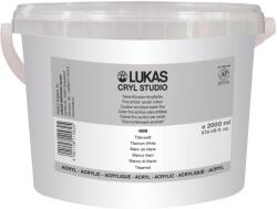 LUKAS Cryl Studio АКРИЛНА боя Titanium White 2 L 1 бр (746089902)
