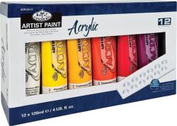 Royal & Langnickel ACR120-12 Комплект акрилни бои 12 x 120 ml (ACR120-12)