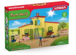 Schleich Schleich, Farm World, Ferma mare cu animale si accesorii, set, 42605 Figurina