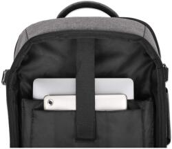 Manhattan Rome Notebook Táska - 17.3", Szürke (440370)