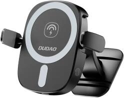 Dudao FW11 Car Phone Holder with 15W Inductive Charger for Air Vent/Cockpit - Black (FW11) - pcone