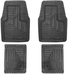 Carguard Univerzális autós gumiszőnyeg szett , 72 x 47 cm, 71 x 43, 5 cm , PVC , fekete, 55835B