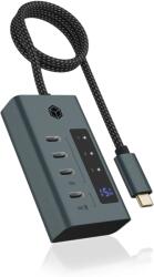 RaidSonic ICY BOX IB-HUB1454-C31 USB 3.2 Gen 2 Type-C HUB - 4 Portos