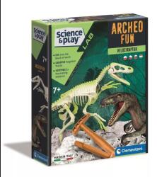Clementoni Clementoni: Archeofun - Velociraptor care luminează (50193)