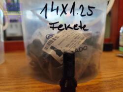  Kerékcsavar M14x1, 25 28mm fekete
