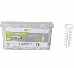 Ecolight USMP-3 YDYp kábelrögzítő tartó lapos kábelekhez 900db ECOLIGHT (ECOKAB0490)