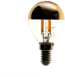 MILAGRO LED izzó E14 4W G45 TOP Gold Warm 2700K Filament Gold Milagro (EKOLIG7463)