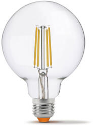 Videx E27 G95 LED izzó 7W = 60W 806lm 4000K semleges izzószál, 360°-ban szabályozható VIDEX (VIDLED1405)