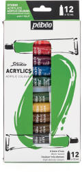 Akrilfesték készlet Studio Pebeo 12 x 12 ml (Akrilfesték)