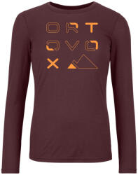 Ortovox 185 Merino Brand Outline Long Sleeve Women's (OVX-83067WIT_L)