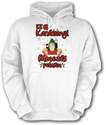 Fruit of the Loom Ez a karácsonyi filmezős pulcsim - Unisex Kapucnis Pulóver (674582)