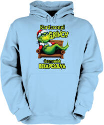 Fruit of the Loom Grincs üzemmód bekapcsolva - Unisex Kapucnis Pulóver (985190)
