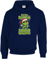  Egész évben rossz voltam - Unisex Kapucnis Pulóver (170958)