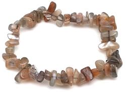 R. M. ékszer Splitter karkötő Holdkő sötét szürke (098605)