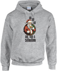  Hol van a söröm? - Unisex Kapucnis Pulóver (kukpul24-51)