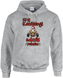 Gildan Ez a karácsonyi edzős pulcsim - Unisex Kapucnis Pulóver (kukpul24-67)