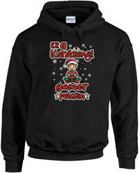 Gildan Ez a karácsonyi gamer pulcsim (fiú) - Unisex Kapucnis Pulóver (601122)