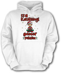  Ez a karácsonyi gamer pulcsim (fiú) - Unisex Kapucnis Pulóver (kukpul24-17)