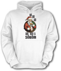 Fruit of the Loom Hol van a söröm? - Unisex Kapucnis Pulóver (896093)