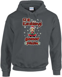  Ez a karácsonyi gamer pulcsim (lány) - Unisex Kapucnis Pulóver (763694)