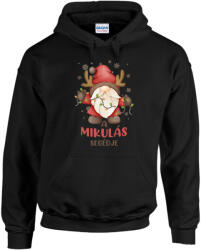  Mikulás segédje - Unisex Kapucnis Pulóver (661655)
