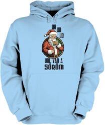Fruit of the Loom Hol van a söröm? - Unisex Kapucnis Pulóver (492470)