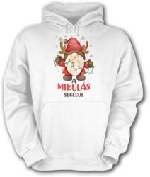 Fruit of the Loom Mikulás segédje - Unisex Kapucnis Pulóver (488569)