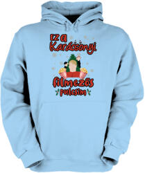Fruit of the Loom Ez a karácsonyi filmezős pulcsim - Unisex Kapucnis Pulóver (164184)