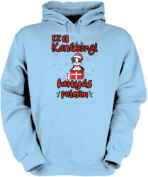  Ez a karácsonyi kutyás pulcsim - Unisex Kapucnis Pulóver (912192)