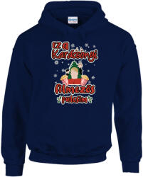  Ez a karácsonyi filmezős pulcsim - Unisex Kapucnis Pulóver (105817)