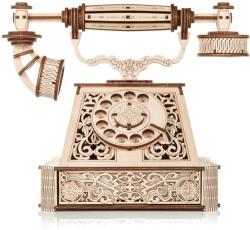 EWA Puzzle 3D, Telefonul retro, EWA, Lemn, 232 Piese