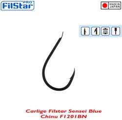 Filstar Carlige FILSTAR PRO Sensei Blue Chinu F1201BN, nr. 1, 15buc/plic (F1201BN-01)