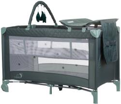 Chipolino Patut pliabil cu saltea de infasat Chipolino Luna pastel green (KOSILU244PG) - ejuniorul