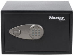 Master Lock Seif digital Masterlock X125ML, Otel, cheie de anulare, podea mocheta, Volum 33.3 l, Negru (X125ML) - nei