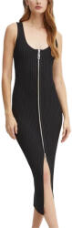Michael Kors Rochie Scoop Nk Rib Zip Tank Drs MF482TW33D 001 black