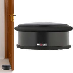 KOTARBAU Opritor de ușă de sine stătător negru 4 cm (D994)