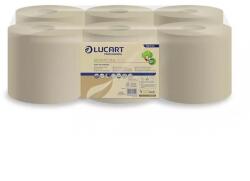 Lucart Kéztörlő 2 rétegű tekercses átmérő: 19 cm 6 tekercs/karton 19 CF EcoNatural Lucart_861133 havanna barna (44475)