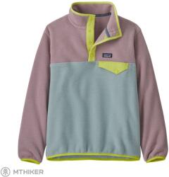 Patagonia Lightweight Synchilla® Snap-T gyerek pulóver, termikus kék (M)