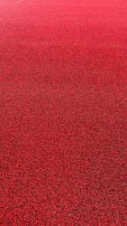 Coir Mocheta Gazon Artificial Model Coir Burgundy, Rosu, Negru, Inaltime Fir 14mm, 100 x 600 cm, Perfect pentru Evenimente (Coir/Rosu 1x6)