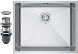 Erga HD, 1 kamrás acél mosogató 540x440x210 mm, acél, ERG-MLS-HD5444 (ERG-MLS-HD5444)