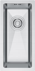 Erga HD, 1 kamrás acél mosogató 220x440x210 mm, acél, ERG-MLS-HD2244 (ERG-MLS-HD2244)