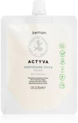 Kemon Actyva Nutrizone Ricca intenzív maszk az extra száraz hajra 100 ml