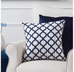 EGLO 420016 - Dekoratív párna CHEVERY 45x45 cm fehér/kék 420016 (EG420016)
