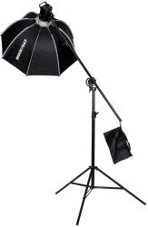 Godox MS300II-V Boom Vakuszett - Boom állvány - Mikrosat 100cm octobox (300Ws) - mikrosat