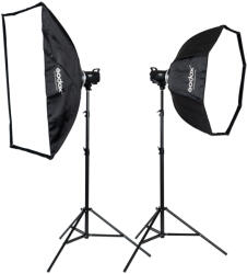 Godox MS300II-V Dupla Softbox Vakuszett (2 x 300Ws)