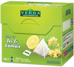 VEDDA Ceai Piramida Tei cu Lamaie 20*1.5g