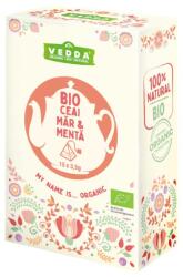 VEDDA Ceai BIO Mar&Menta Bio Piramida 15x3.5g