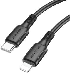 BOROFONE kábel BX80 Succeed - Type C to Lightning - PD 20W 1 méter fekete