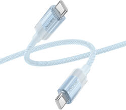 BOROFONE Kábel BU44 Sincero - Type C to Type C - 60W 3A 1, 2 méter kék