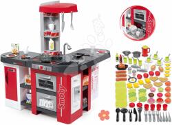 Smoby Set bucătărie Tefal Studio XXL Smoby cu bule magice şi set de alimente pentru bucătărie de jucărie 100% Chef (SM311025-4) Bucatarie copii